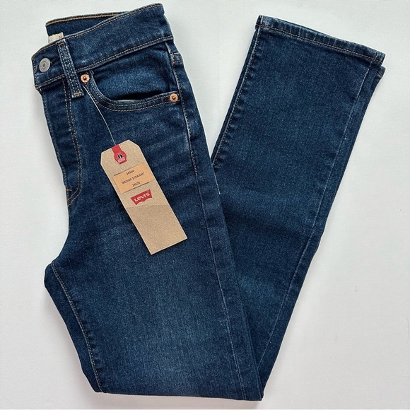 Levi’s Wedgie Straight Jeans Size 24 Women - Picture 14 of 14